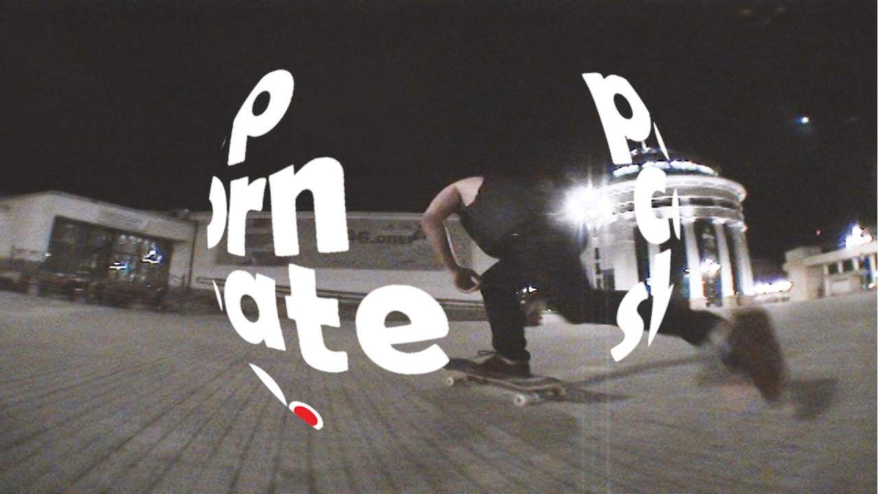 skateboard couple gif